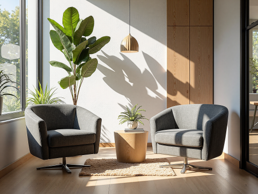 等候区沙发组合，灰色布艺面料，模块化设计，舒适坐感，现代办公环境中